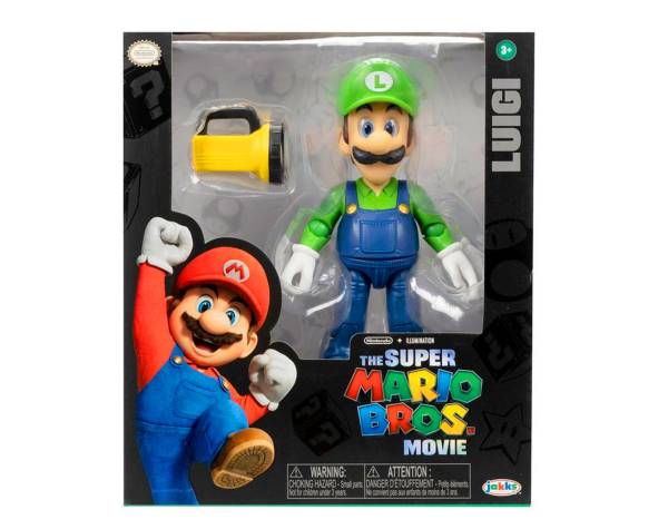 Pantiger Store Luigi Jakks Pacific Super Mario Bros Movie Action Figure