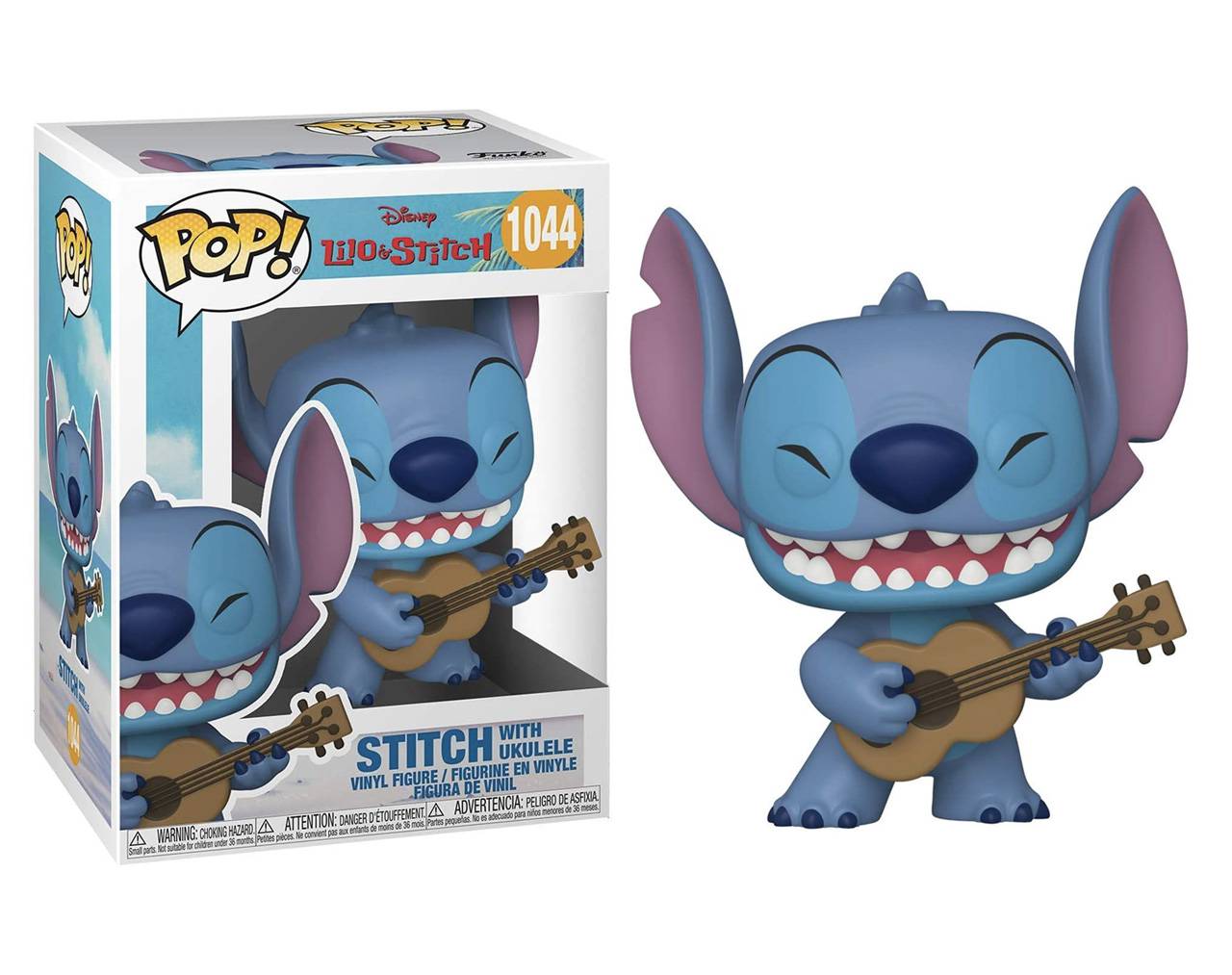 Stitch with Ukulele -Disney's Lilo & Stitch Pop! Vinyl