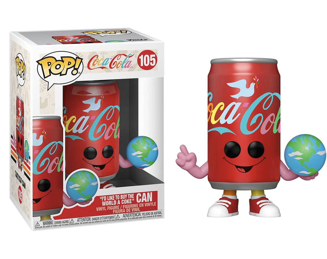 Coca-Cola Can (I'd Like to Buy the World a Coke) Pop! Vinyl