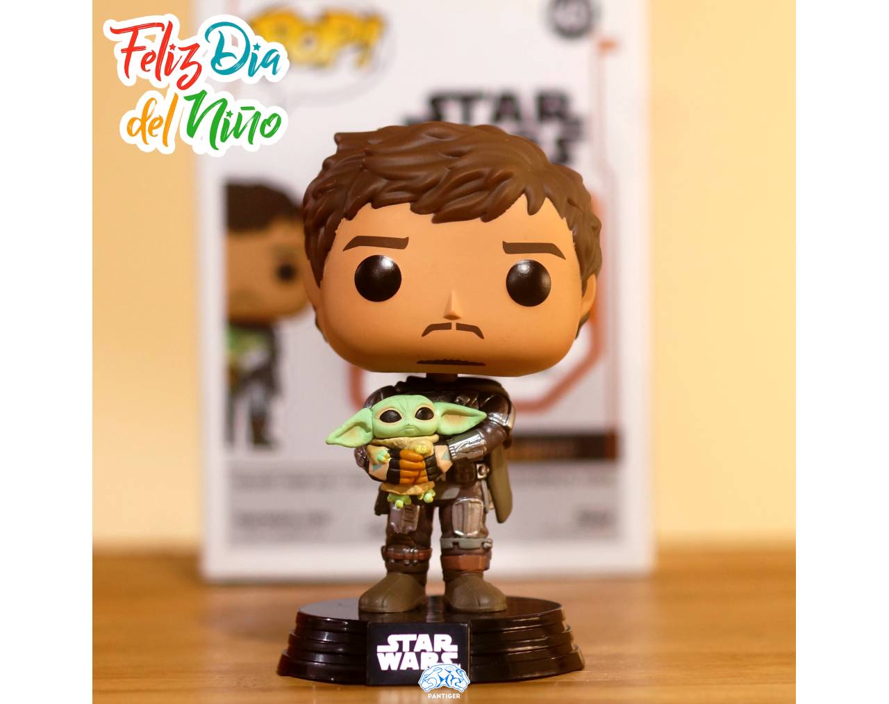 The Mandalorian with Grogu Pop! Vinyl