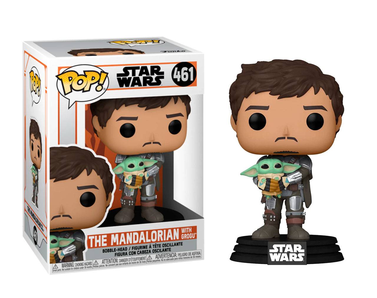 The Mandalorian with Grogu - Star Wars Pop! Vinyl