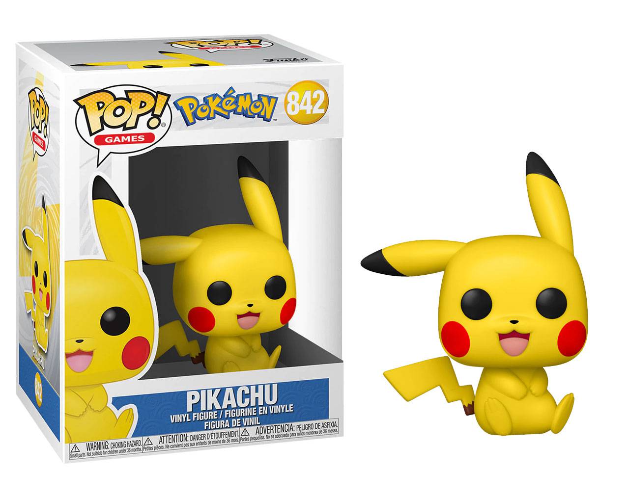 Pikachu (Sitting) - Pokémon Pop! Vinyl