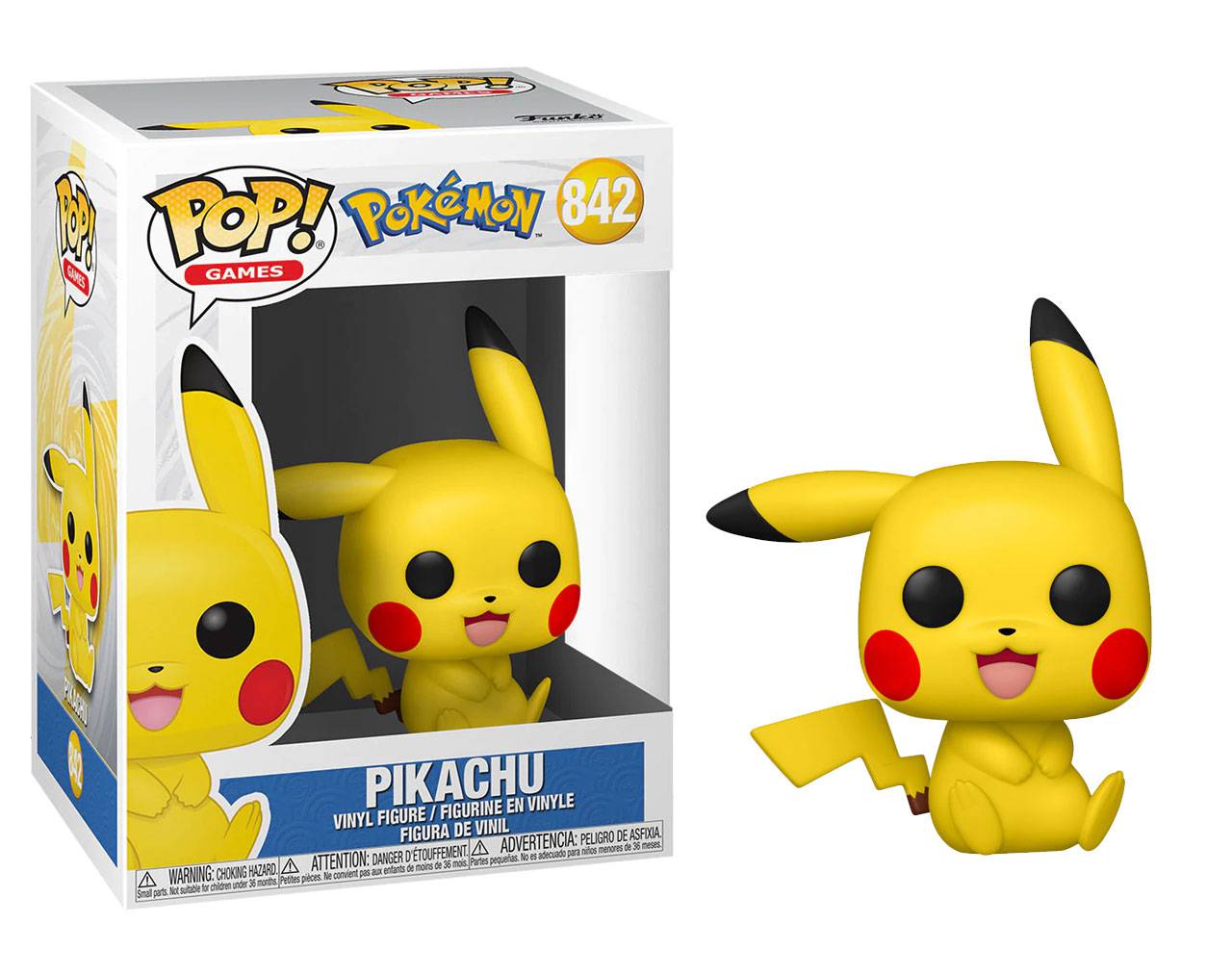 Pikachu (Sitting) - Pokémon Pop! Vinyl 