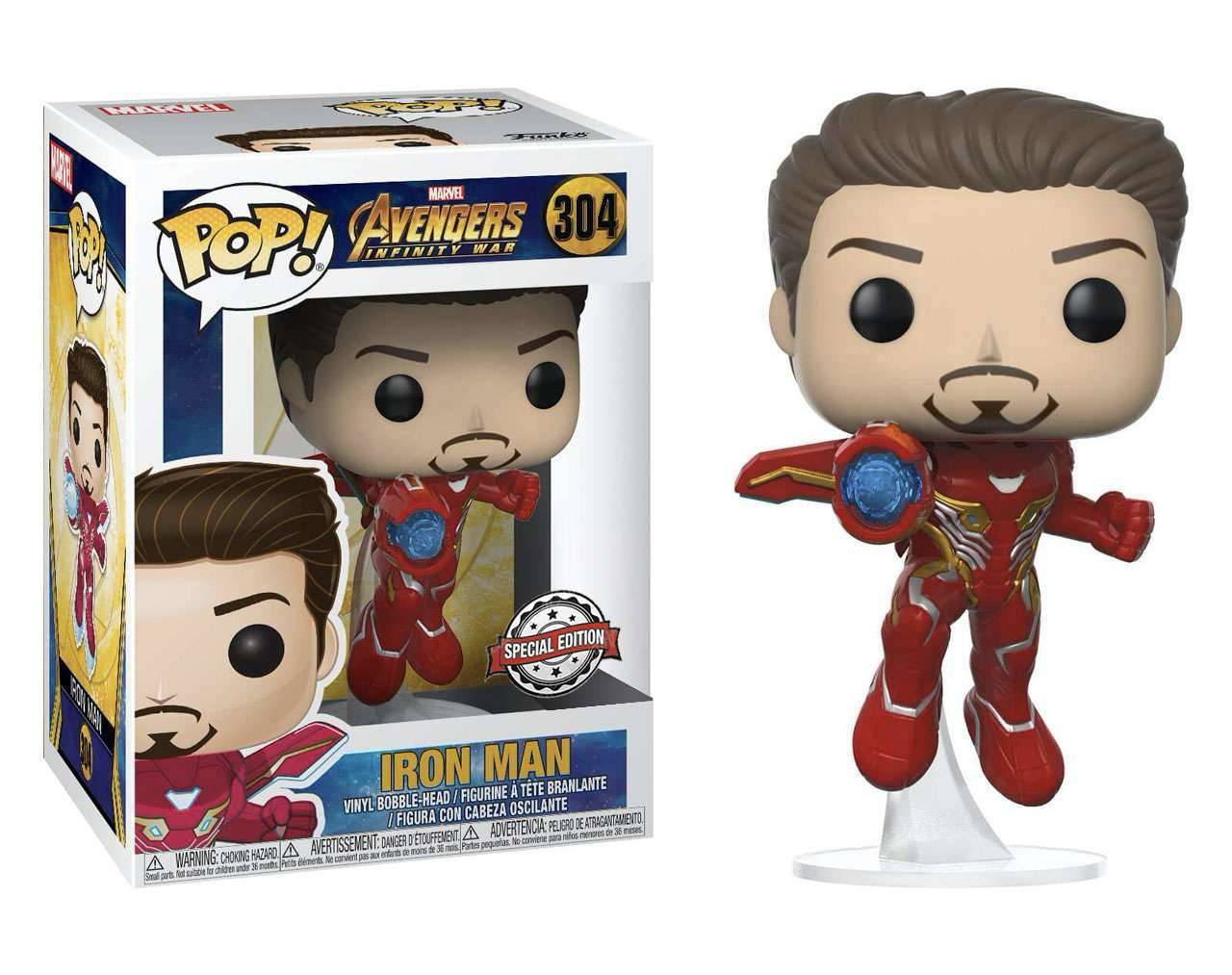 Iron Man Unmasked Pop! Vinyl