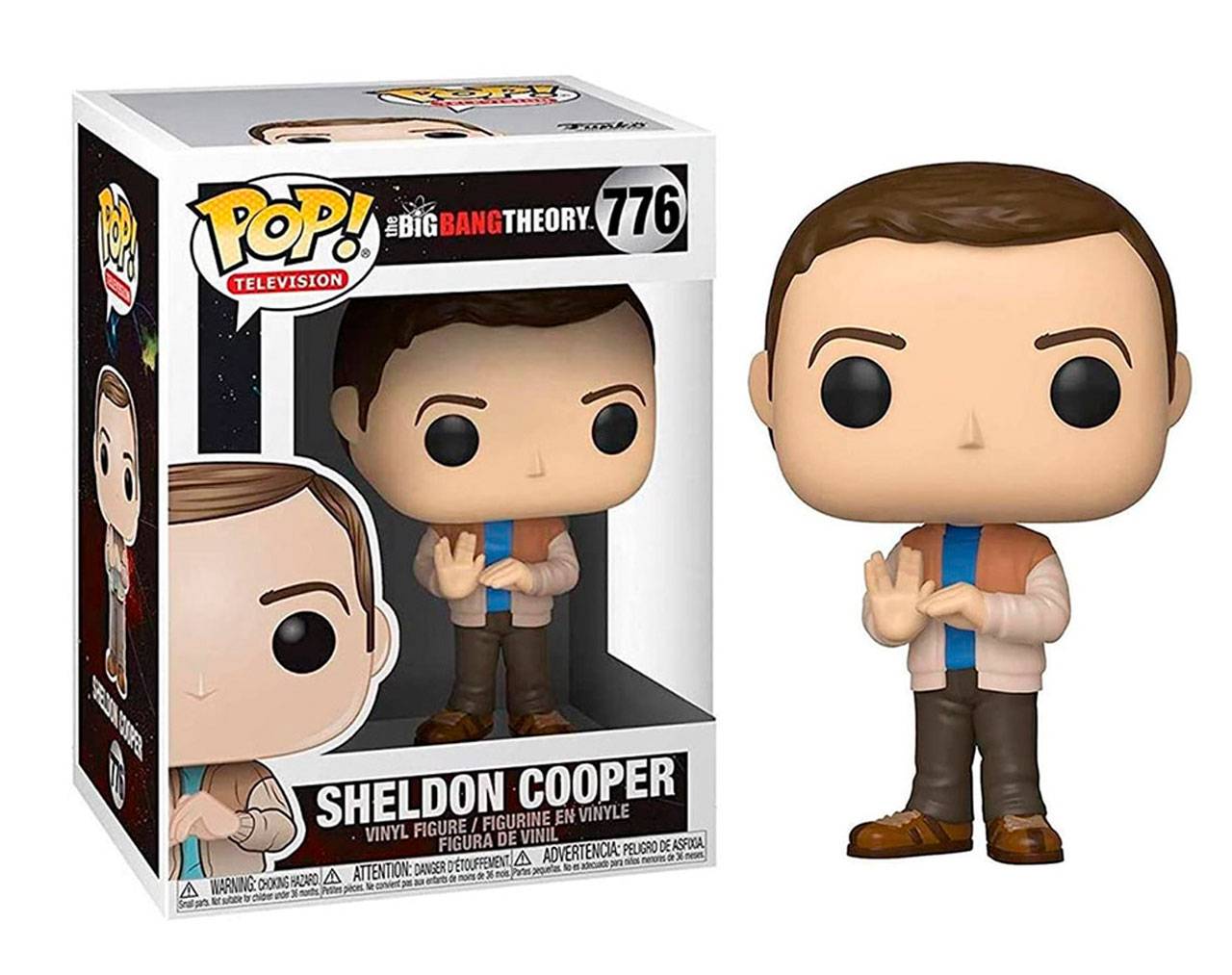 Sheldon Cooper (Vulcan Salute) - The Big Bang Theory Pop! Vinyl