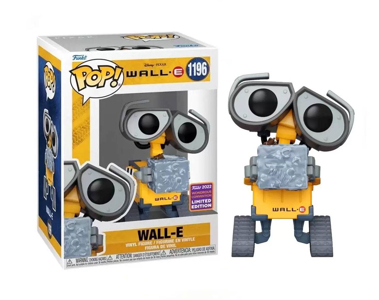 Wall-E (Trash Compacted Cube) - Disney Pixar Wall-E Pop! Vinyl