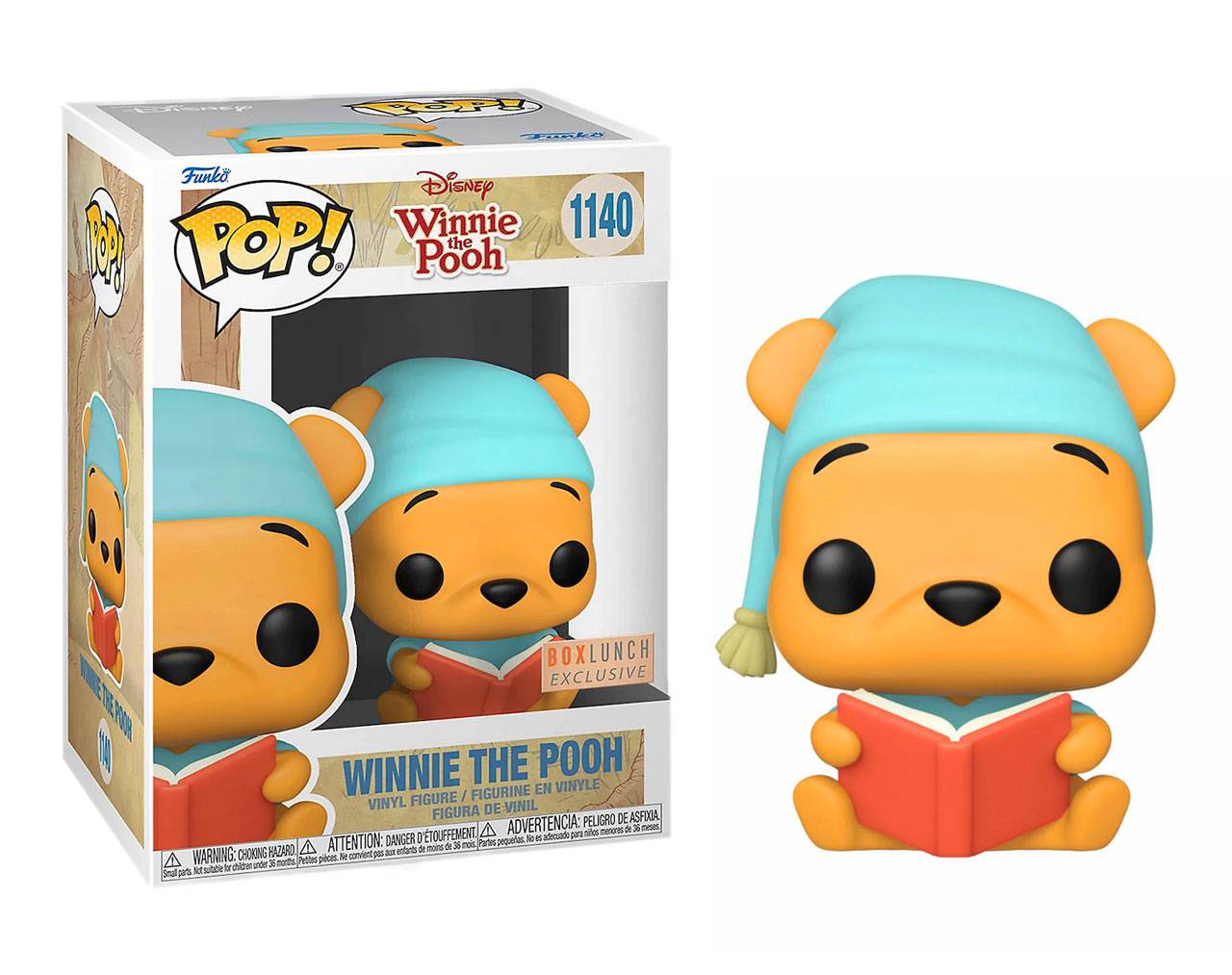 Winnie The Pooh Bedtime (Boxlunch Exclusive) - Disney Winnie the Pooh Pop! Vinyl