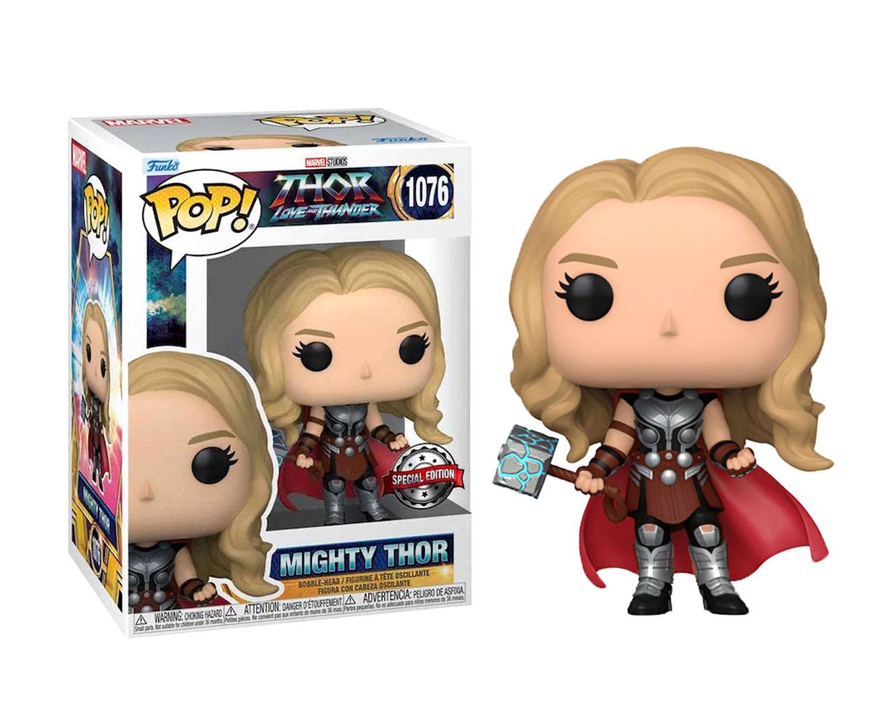 Mighty Thor (Metallic Unmasked) - Thor: Love and Thunder Pop! Vinyl