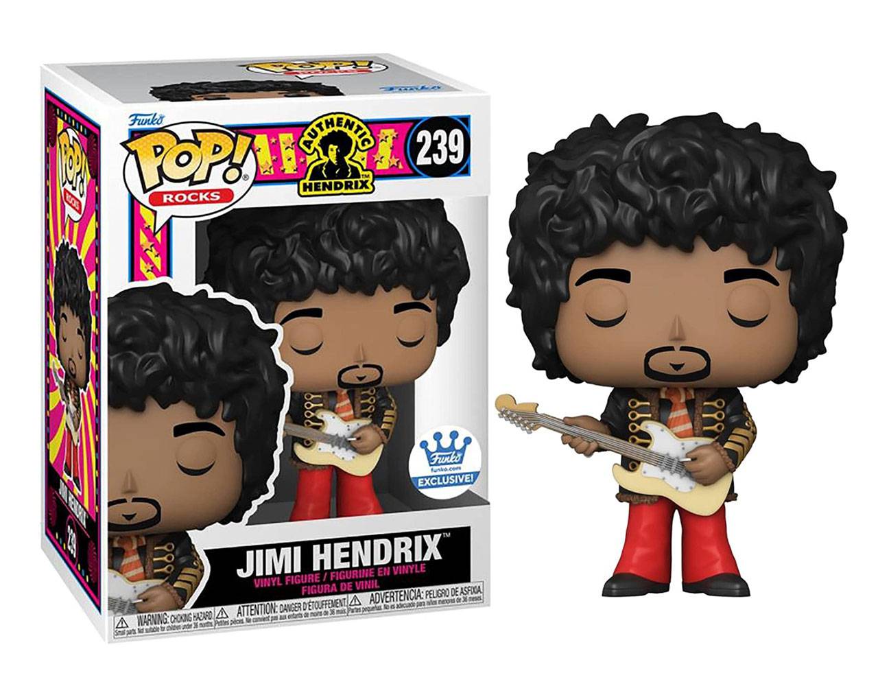 Jimi Hendrix (Funko-Shop Exclusive) - Authentic Hendrix Pop! Vinyl