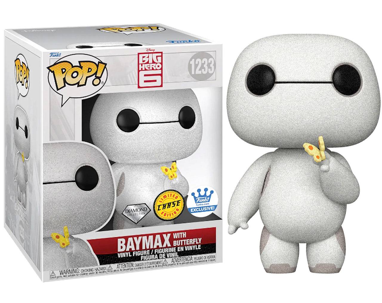 Baymax with Butterfly Chase Edition (Funko-Shop Exclusive) - Big Hero 6 Pop! Vinyl