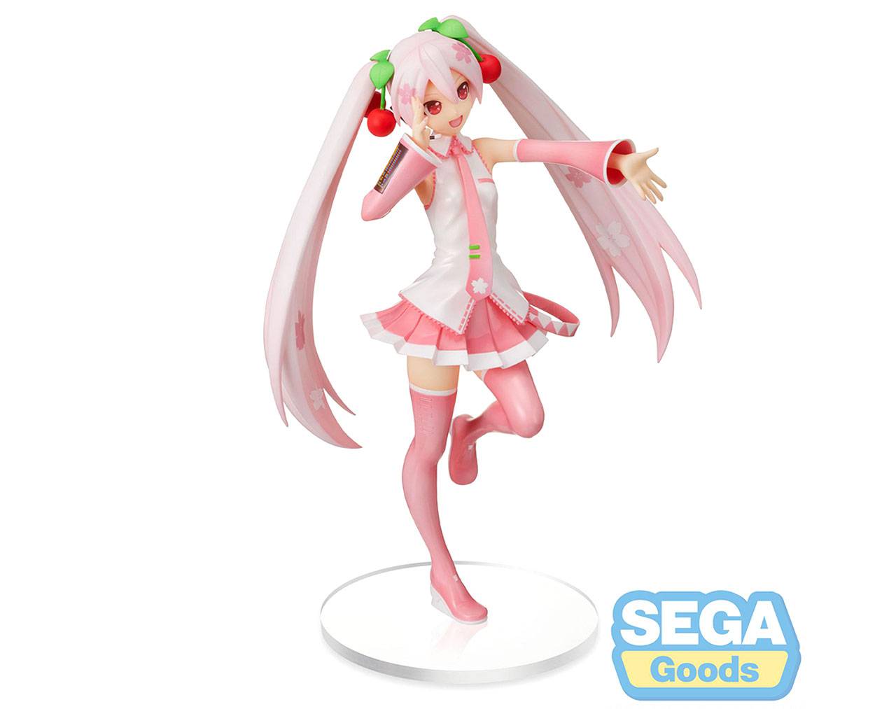 Hatsune Miku (Sakura) - Vocaloid Sega Super Premium Figure