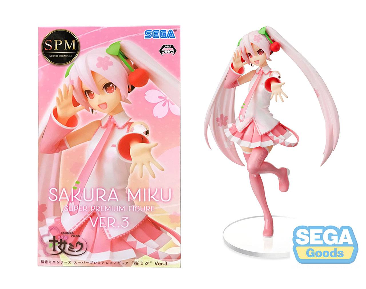 Hatsune Miku (Sakura) - Vocaloid SEGA Super Premium Figure