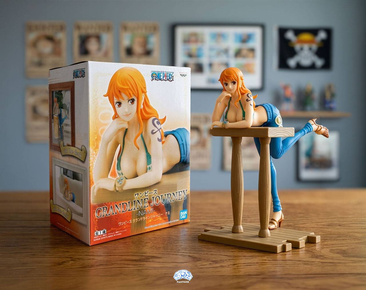 Nami Leaning - One Piece The Grandline Journey Banpresto