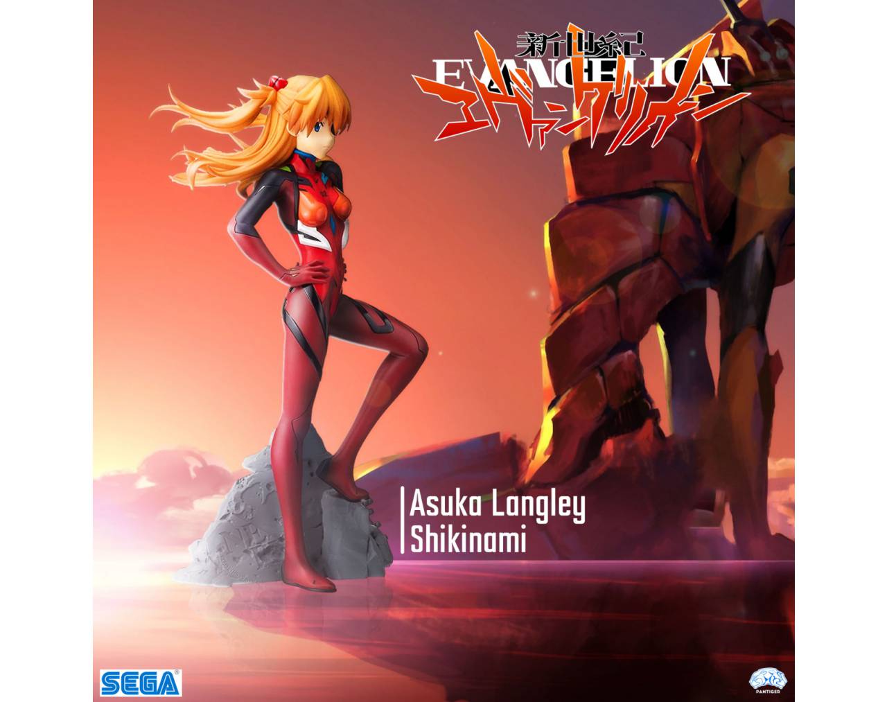 Asuka Shikinami Langley - Neon Genesis Evangelion Super Premium Figure SEGA
