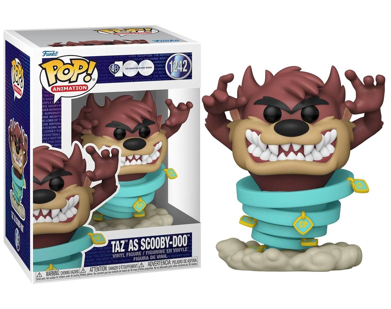 Taz as Scooby-Doo - Warner Bros 100th Anniversary Pop! Vinyl