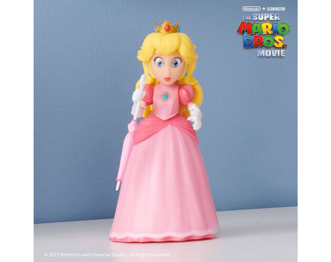 The Super Mario Bros. Movie Mini Figura Peach 3 Cm Jakks Pacific