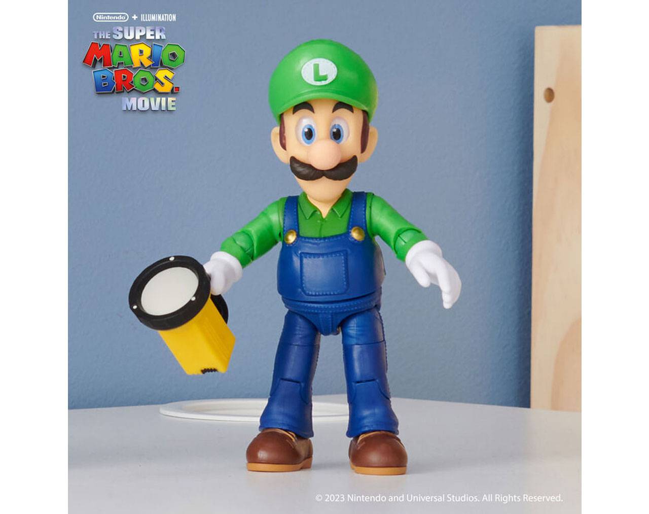 Luigi - Jakks Pacific Super Mario Bros. Movie Action Figure