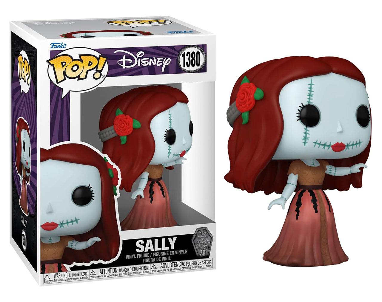 Sally in Formal Dress - The Night Before Christmas 30th Anniversary Pop! Vinyl