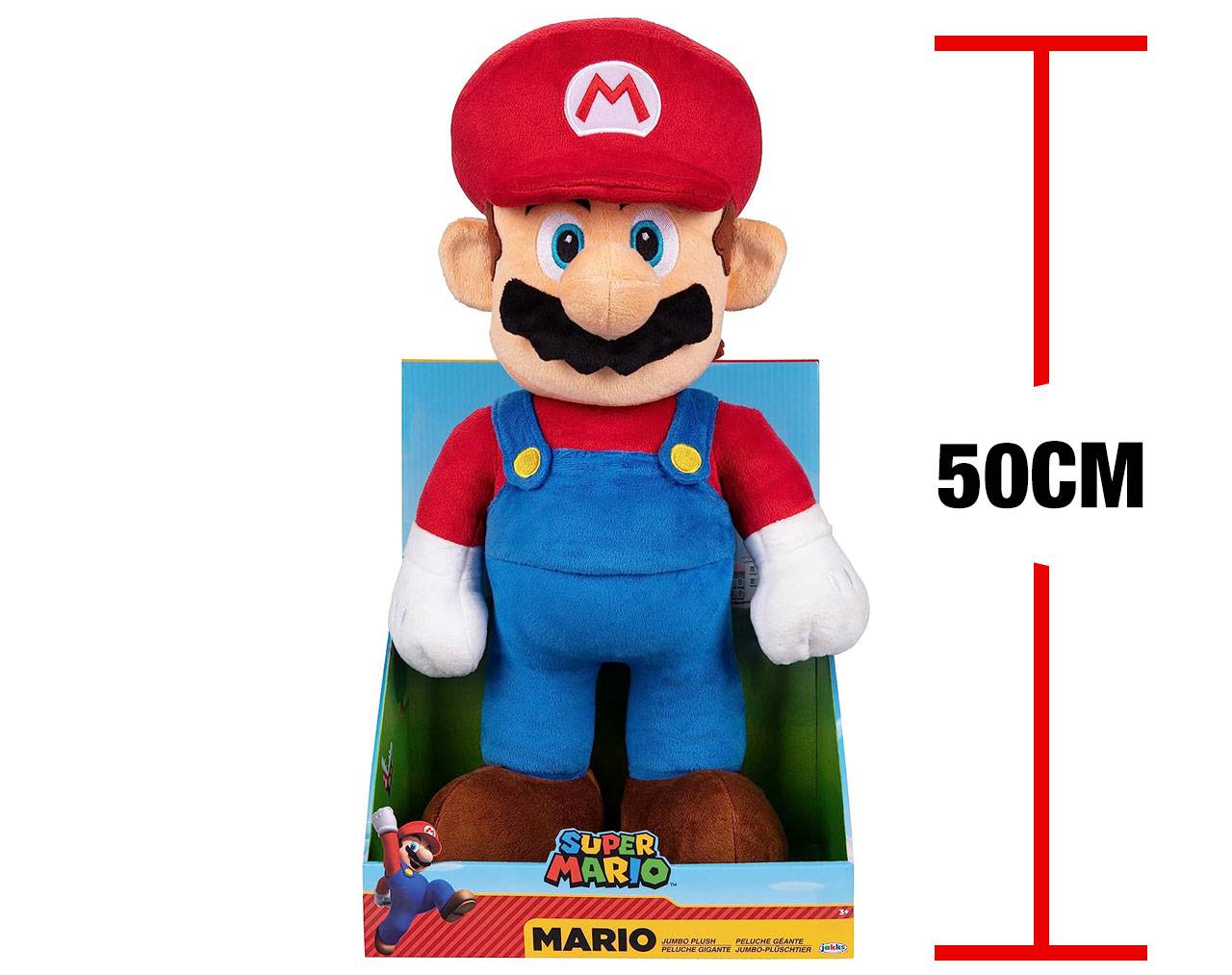 Mario  - Super Mario Bros Jakks Jumbo Plush