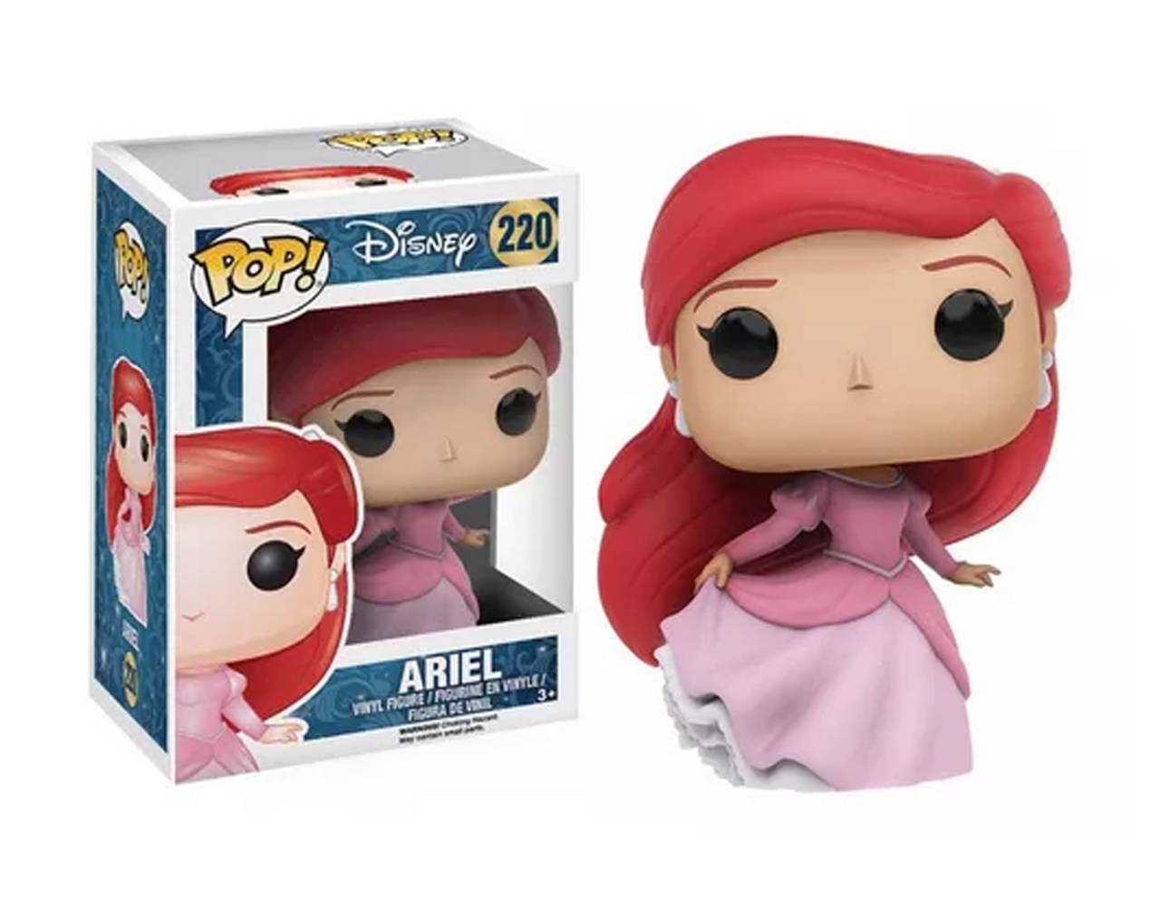Ariel (Pink Dress) - Disney Princess The Little Mermaid Pop! Vinyl