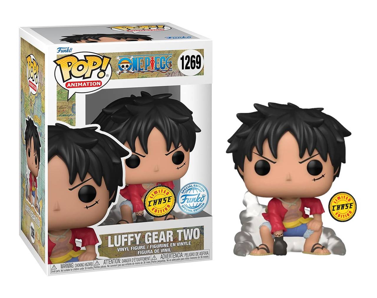 Luffy Gear Two (Limited Chase Edition) - One Piece Pop! Vinyl