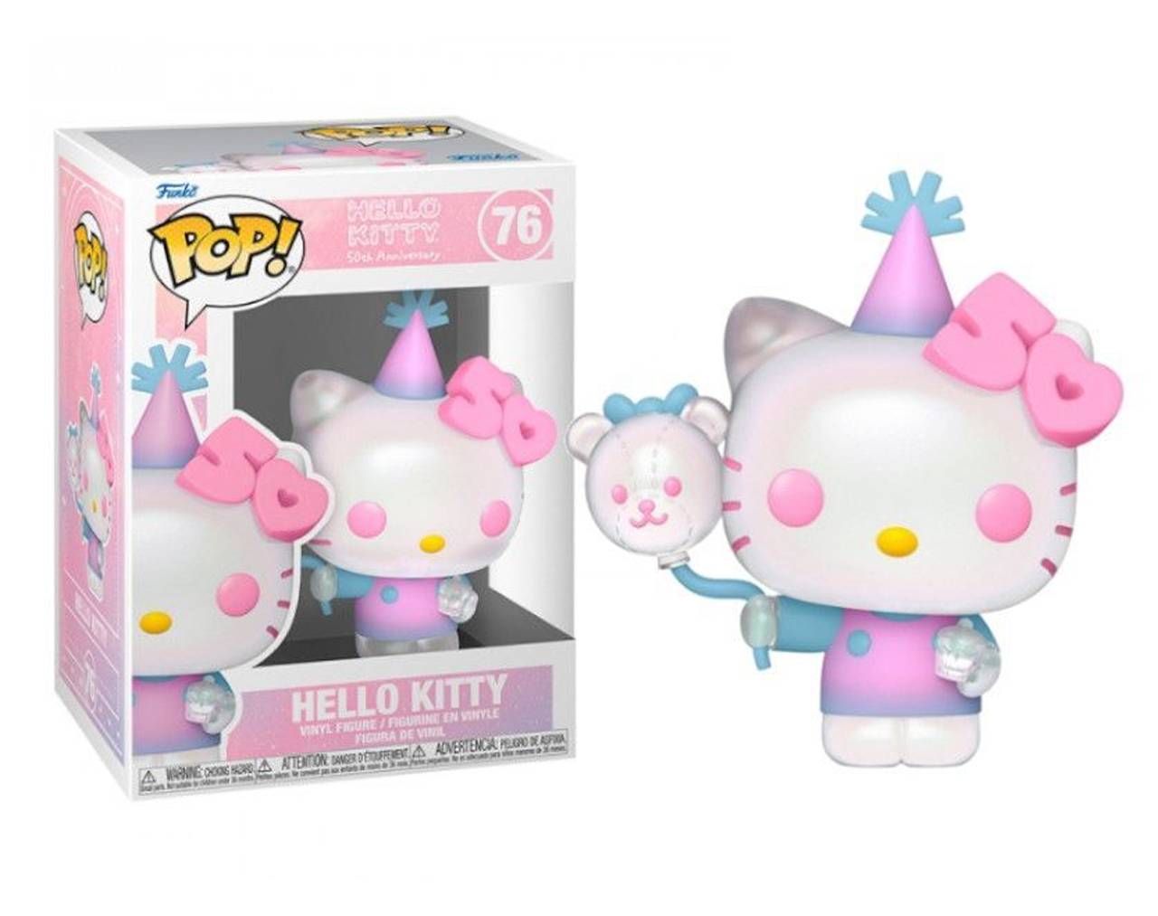 Hello Kitty (Balloon) -  Sanrio Hello Kitty 50th Anniversary Pop! Vinyl