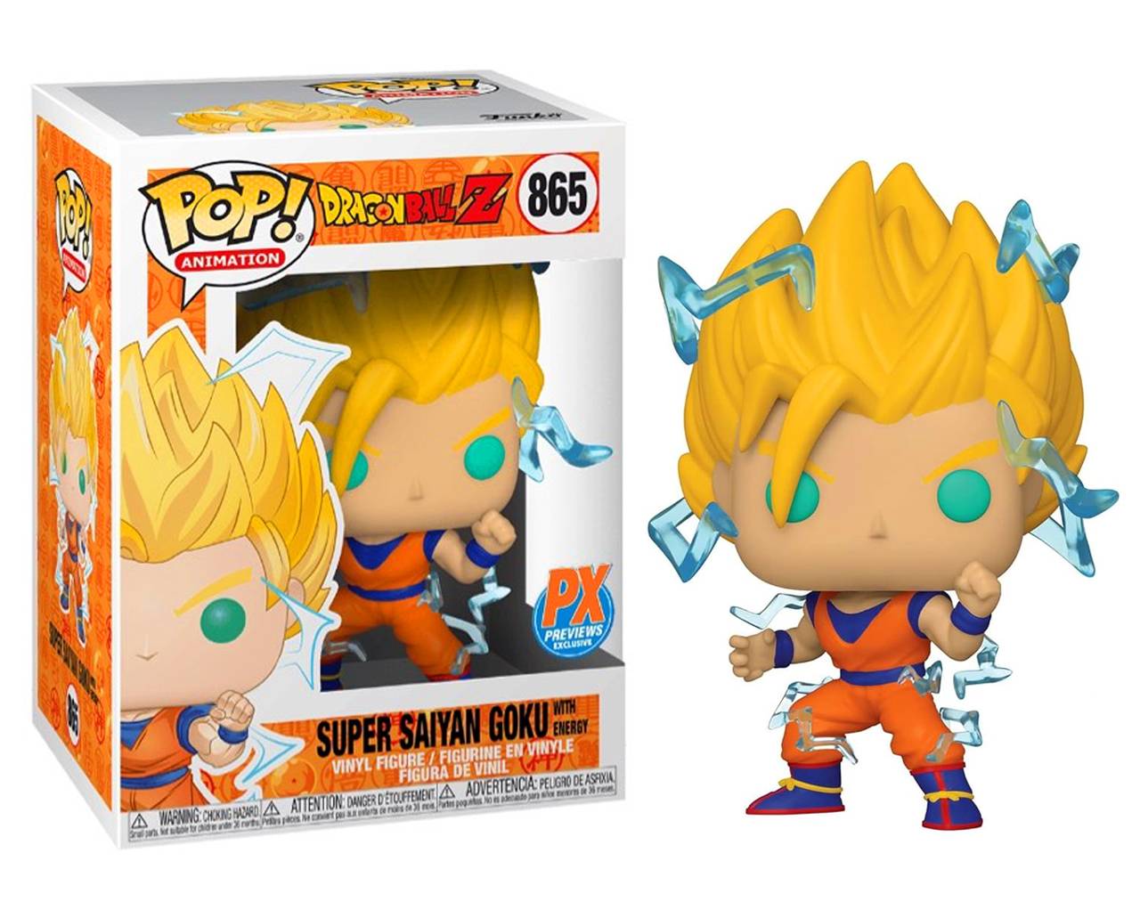Super Saiyan Goku with Energy - Dragon Ball Z Pop! Vinyl