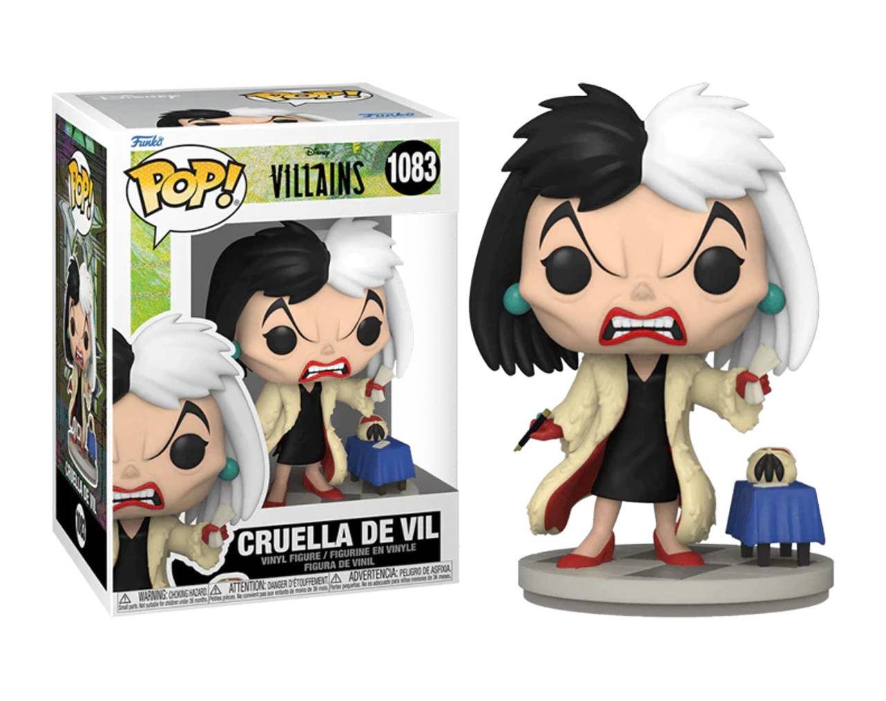 Cruella De Vil - Disney Villains Pop! Vinyl