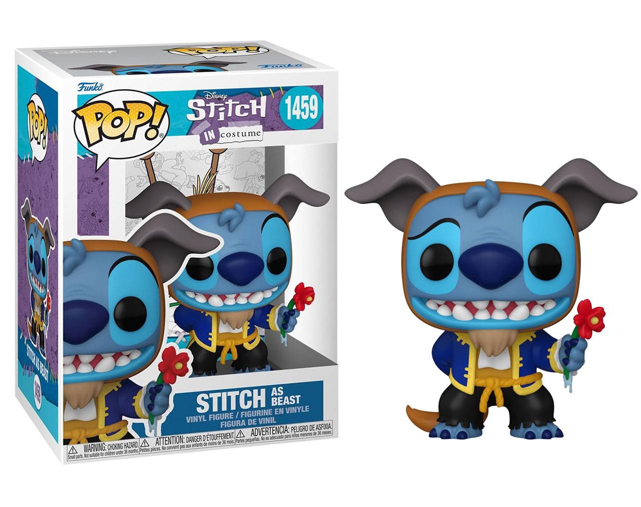 Stitch as Beast (The Beauty and the Beast) - Stitch in Costume Pop! Vinyl