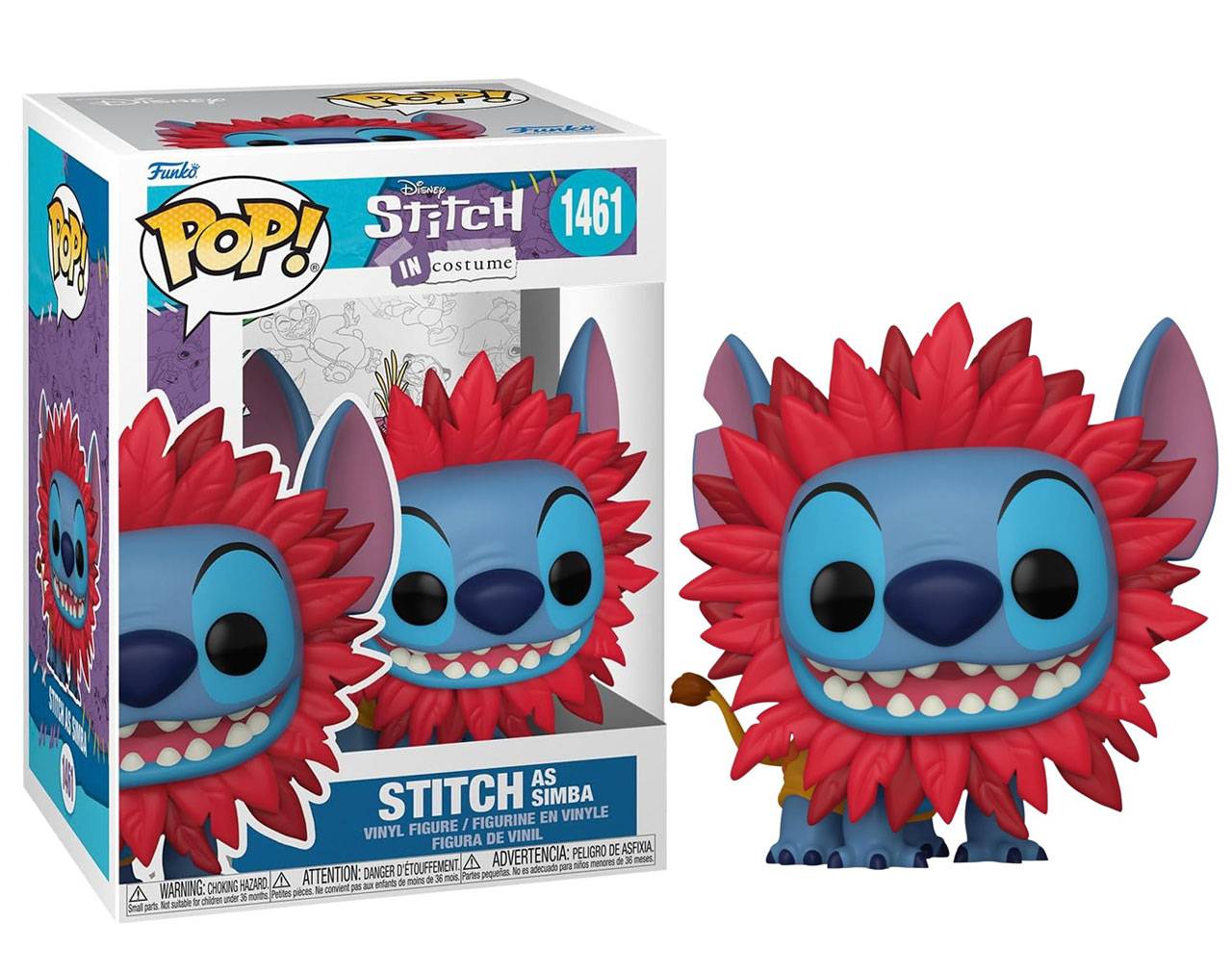 Stitch as Simba (The Lion King) - Stitch in Costume Pop! Vinyl