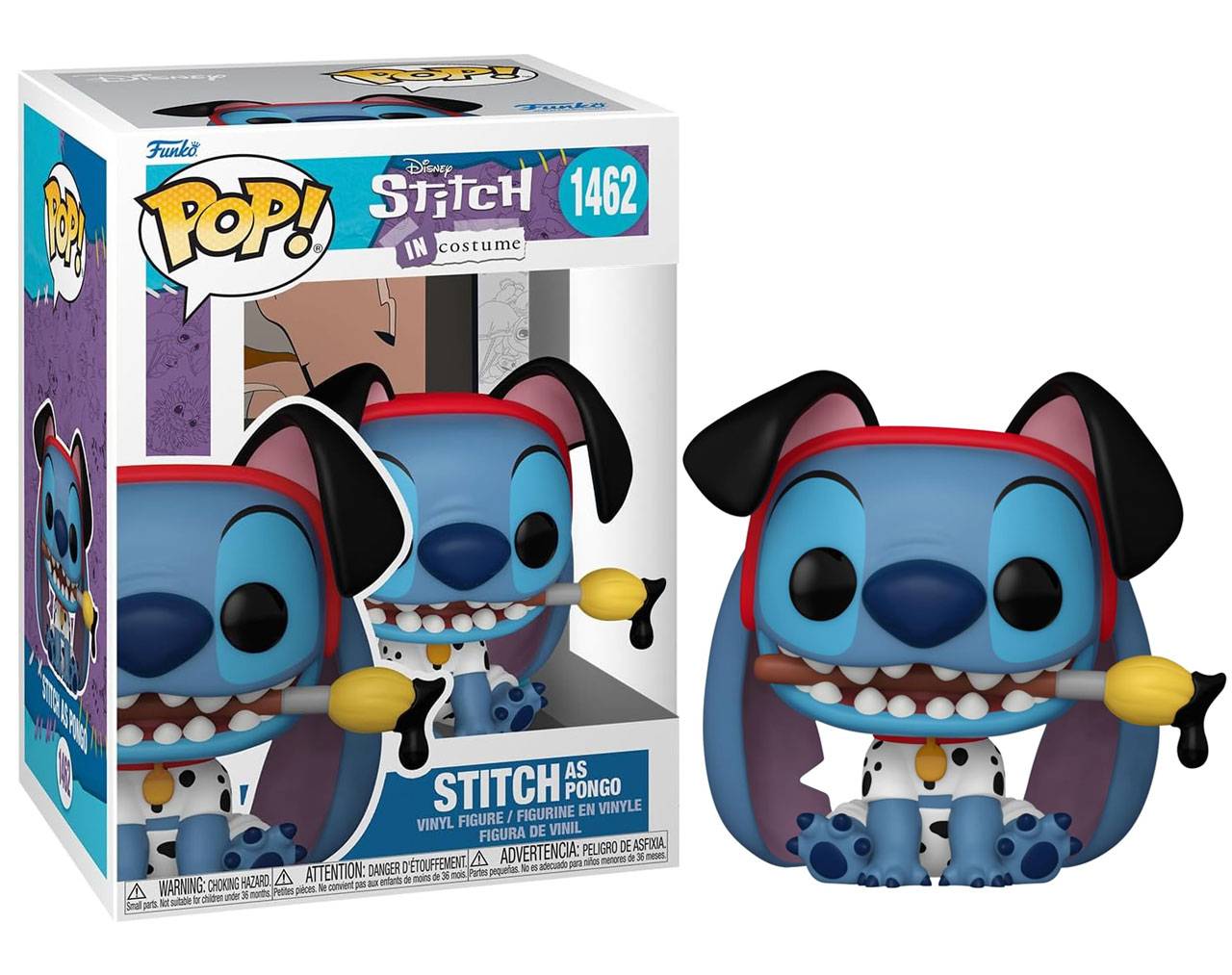 Stitch as Pongo (101 Dalmatians)  - Stitch in Costume Pop! Vinyl
