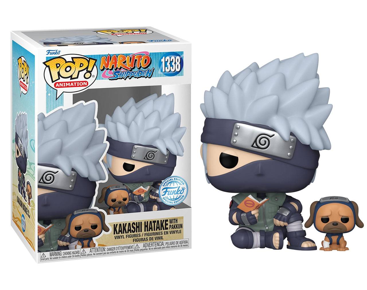 Kakashi Hatake with Pakkun - Naruto Shippuden - Funko Pop! Vinyl