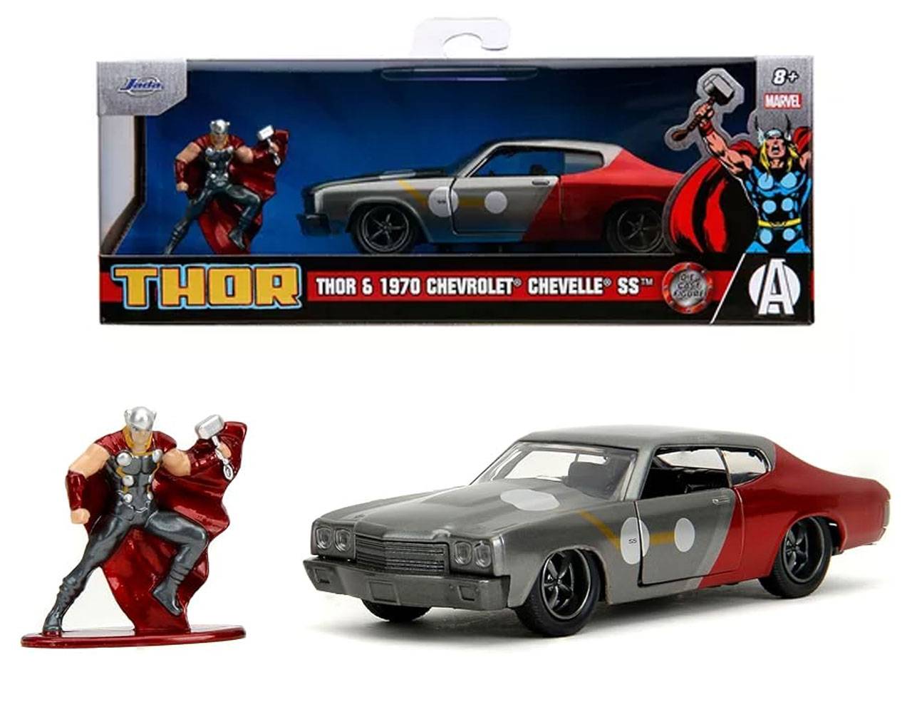 Thor & 1970 Chevrolet Chevelle SS - Marvel - Jada Toys