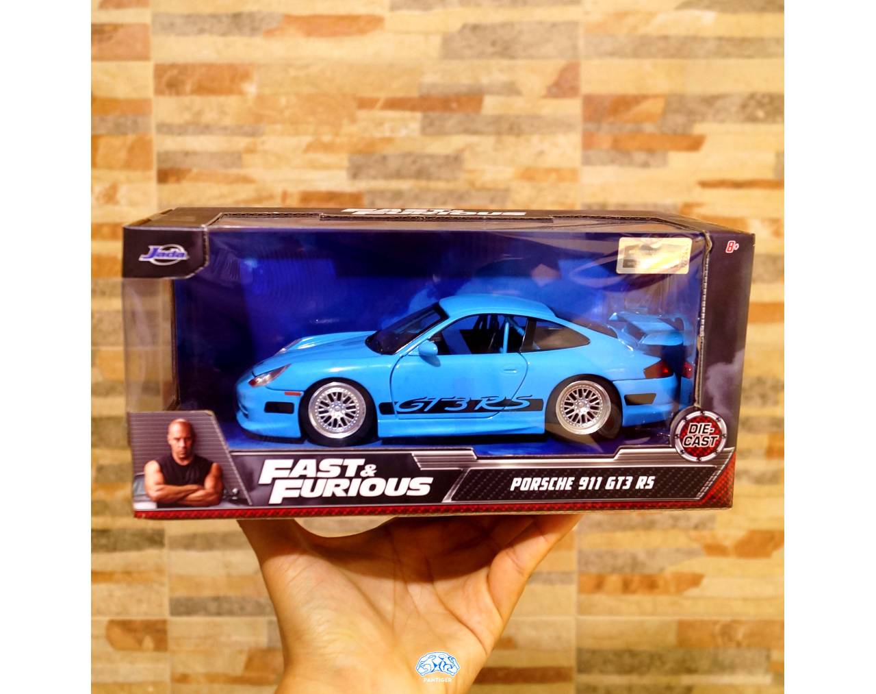 Porsche 911 GT3 RS 1:24 - Fast and Furious 5- Die-Cast Jada Toys