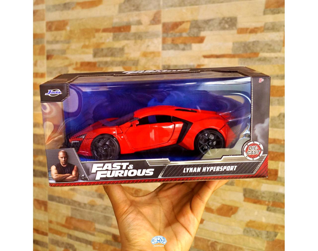 Lykan Hypersport Escala 1:24 - Fast and Furious - Die-Cast Jada Toys