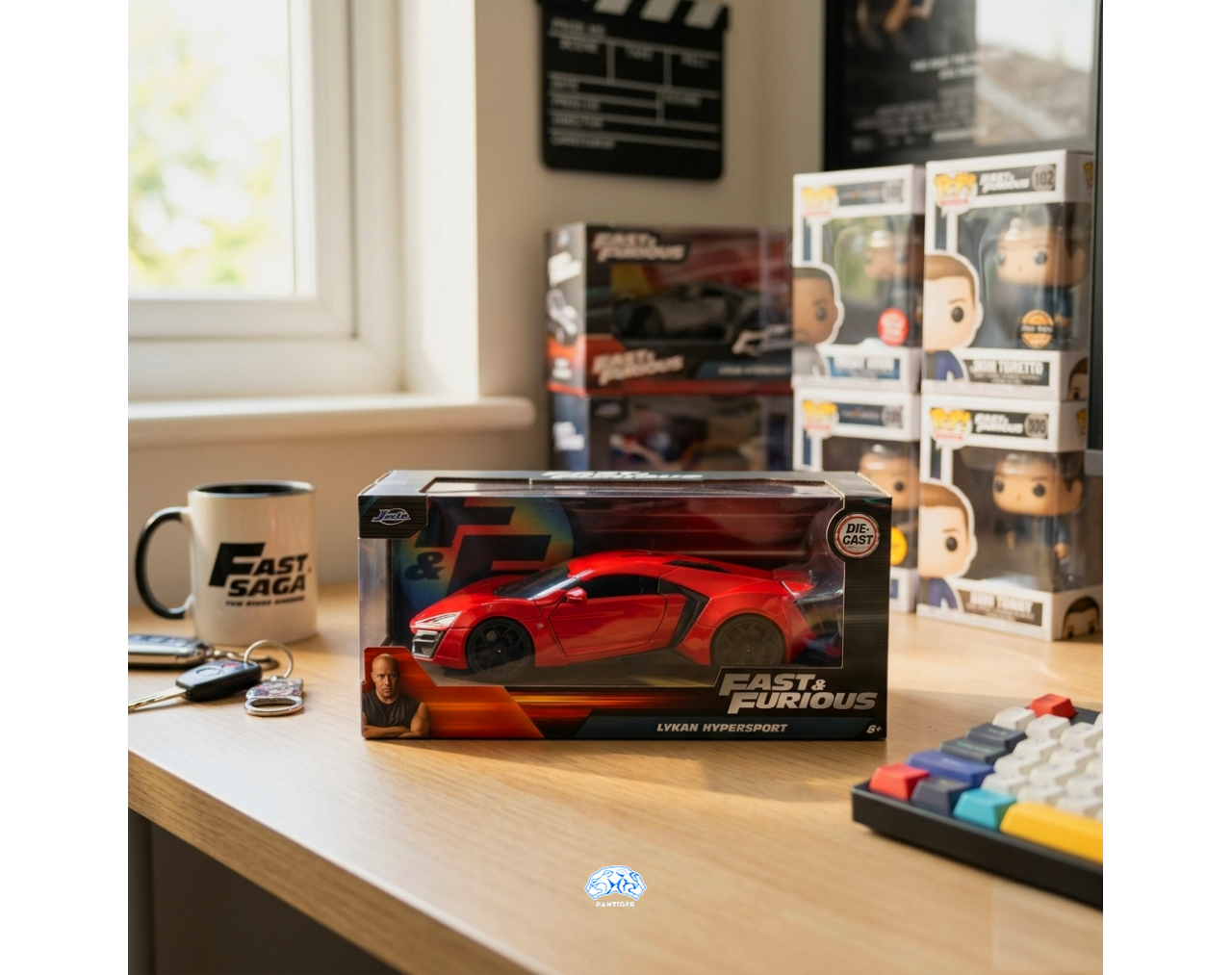 Lykan Hypersport Escala 1:24 - Fast and Furious - Die-Cast Jada Toys