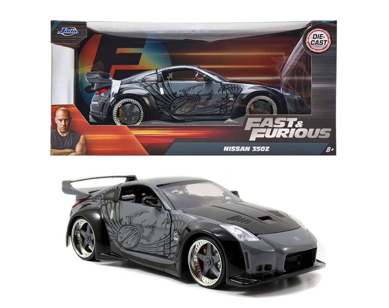 Nissan 350Z 1:24 - Fast and Furious - Die-Cast Jada Toys