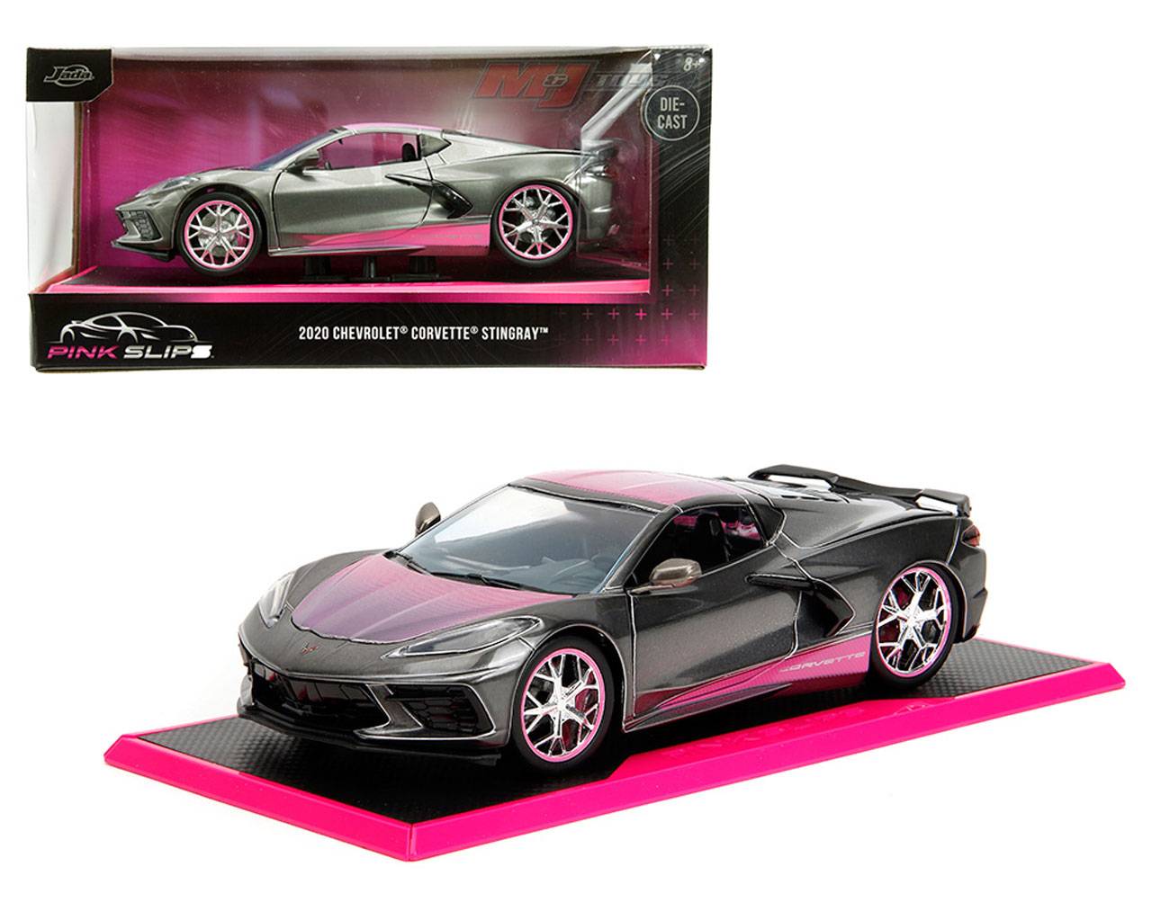 2020 Chevrolet Corvette Stingray 1:24 - Pink Slips - Die-Cast Jada Toys