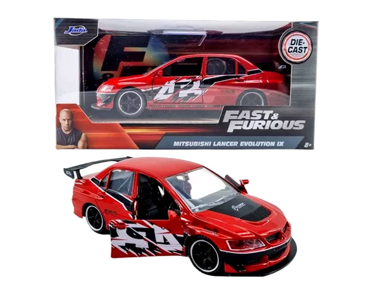 Mitsubishi Lancer Evolution IX 1:32 - Fast and Furious - Die-Cast Jada Toys