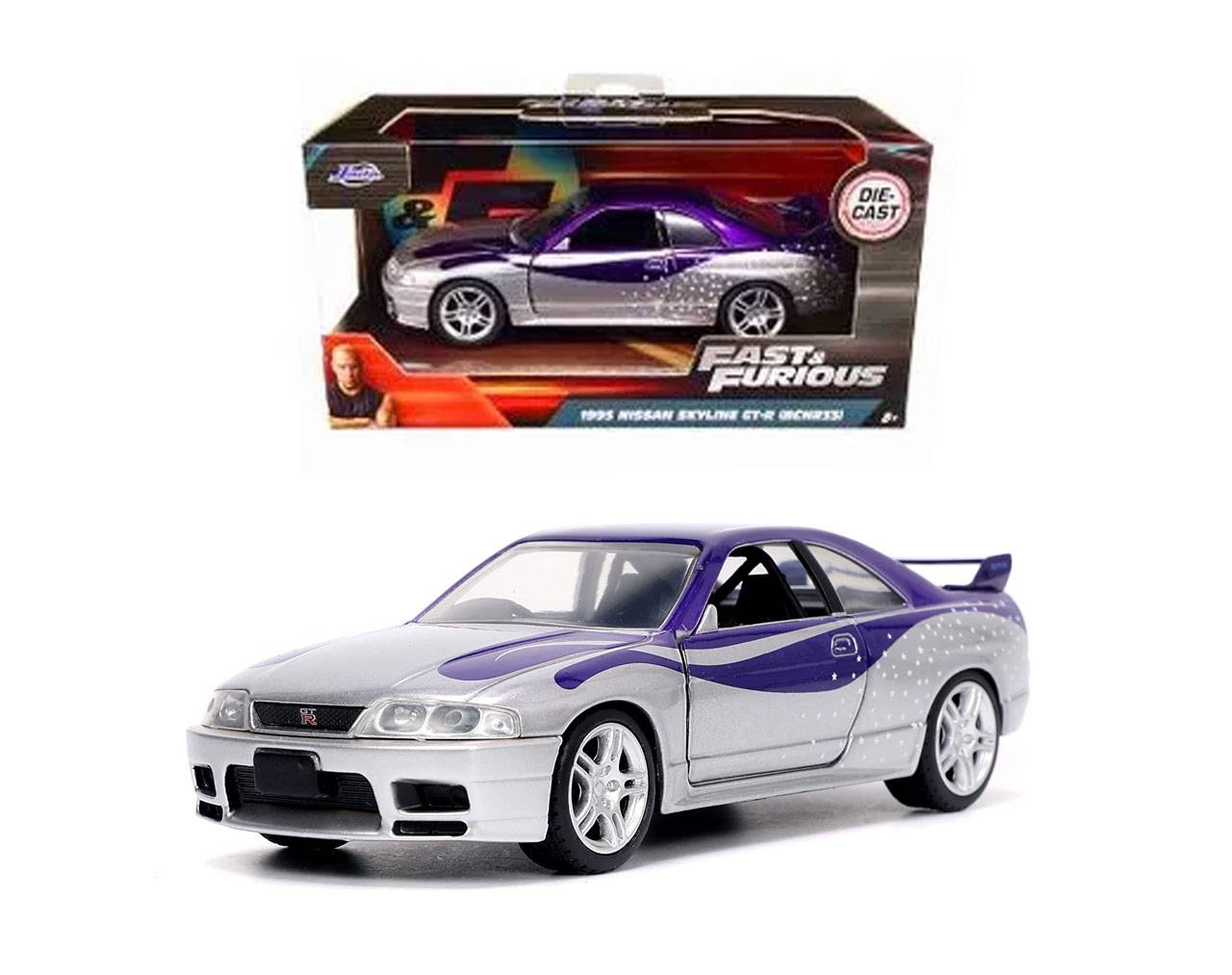 1995 Nissan Skyline GT-R (BCNR33) 1:32 - Fast and Furious - Die-Cast Jada Toys