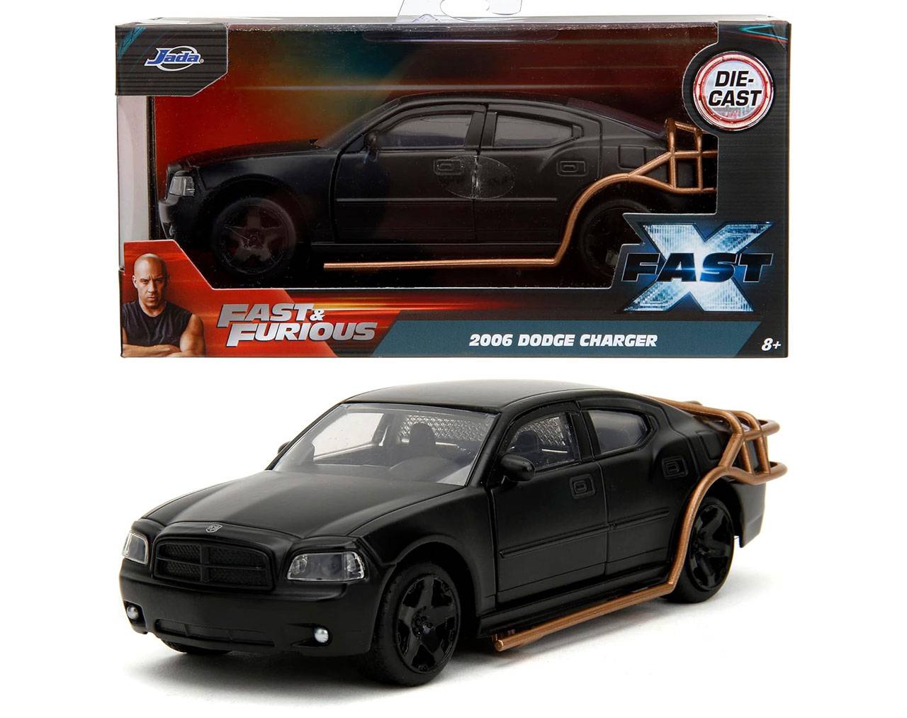 2006 Dodge Charger Escala 1:32 - Fast and Furious - Die-Cast Jada Toys