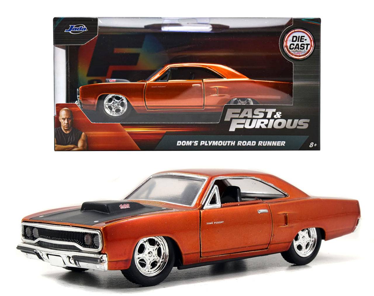 Dom's Plymouth Road Runner 1:32 - Fast and Furious - Die-Cast Jada Toys