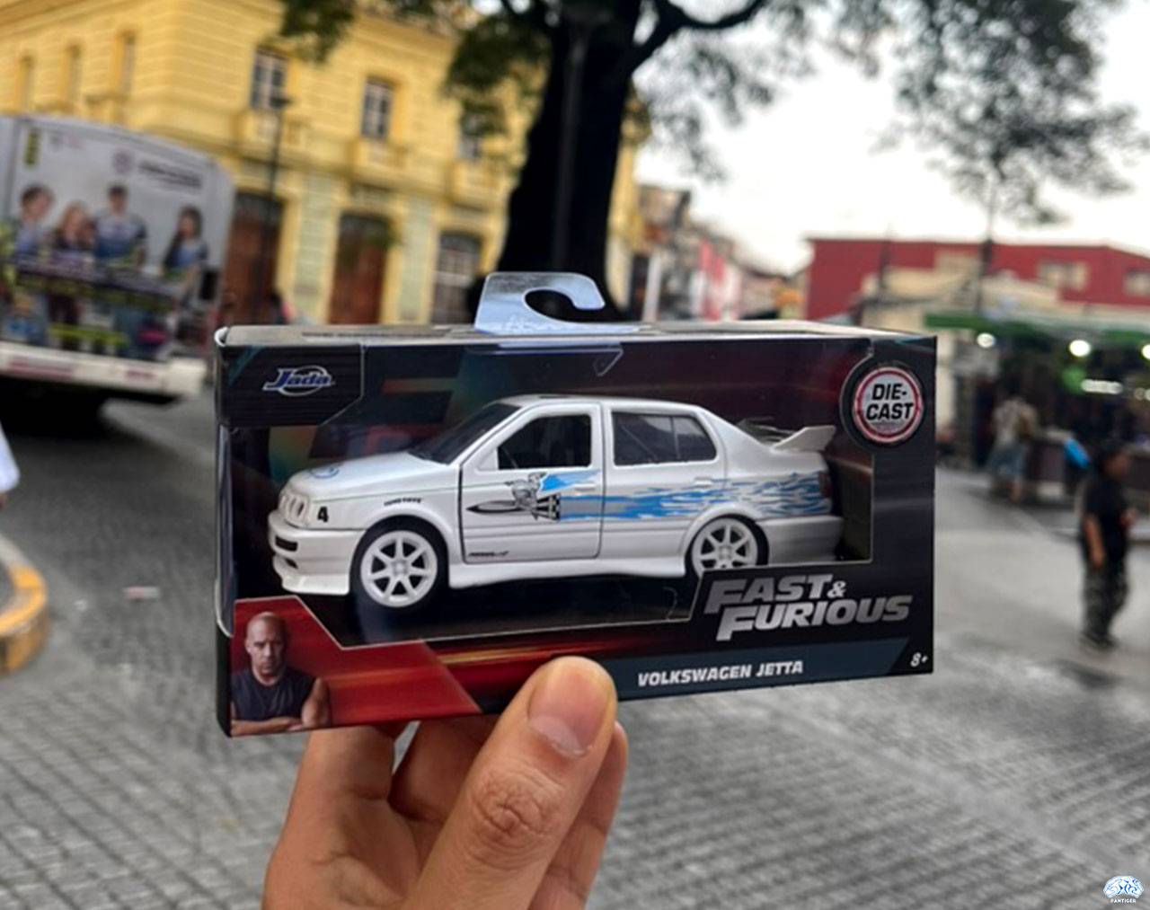 Volkswagen Jetta A3 (MK3) Escala 1:32 - Fast and Furious 1 - Die-Cast Jada Toys