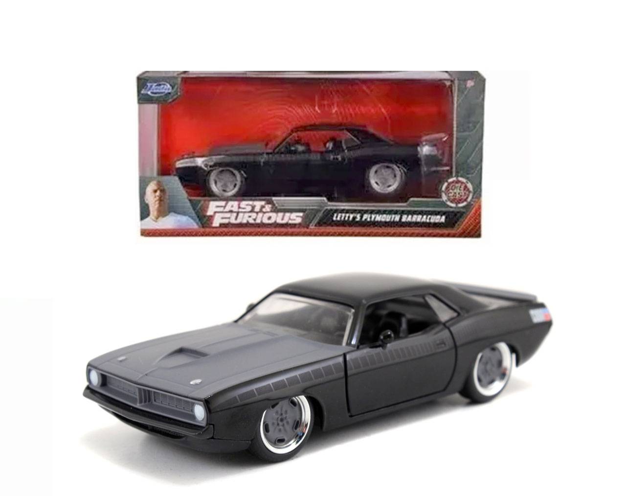 Letty's Plymouth Barracuda 1:32 - Fast and Furious - Die-Cast Jada Toys