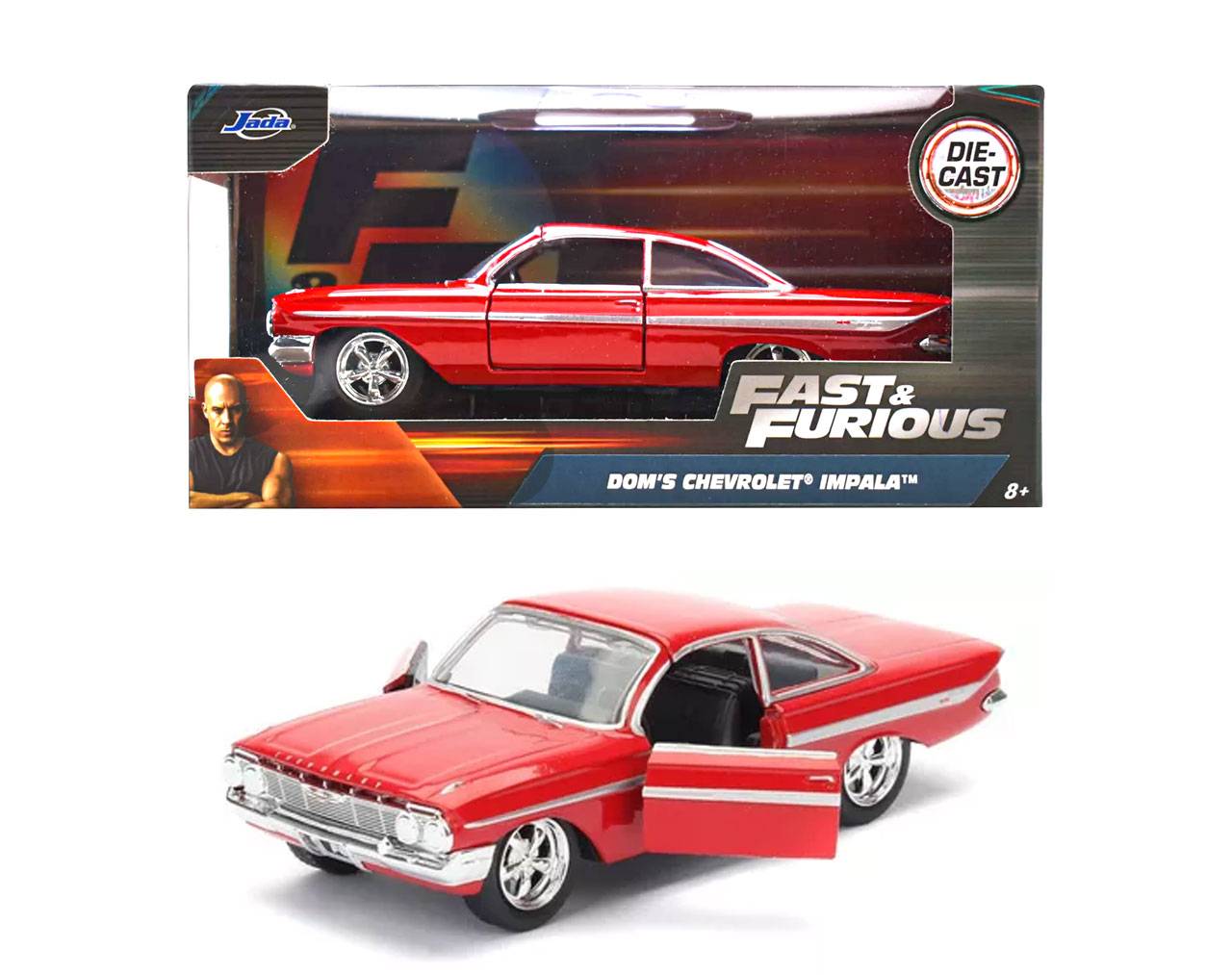 Dom's Chevrolet Impala 1:32 - Fast and Furious - Die-Cast Jada Toys