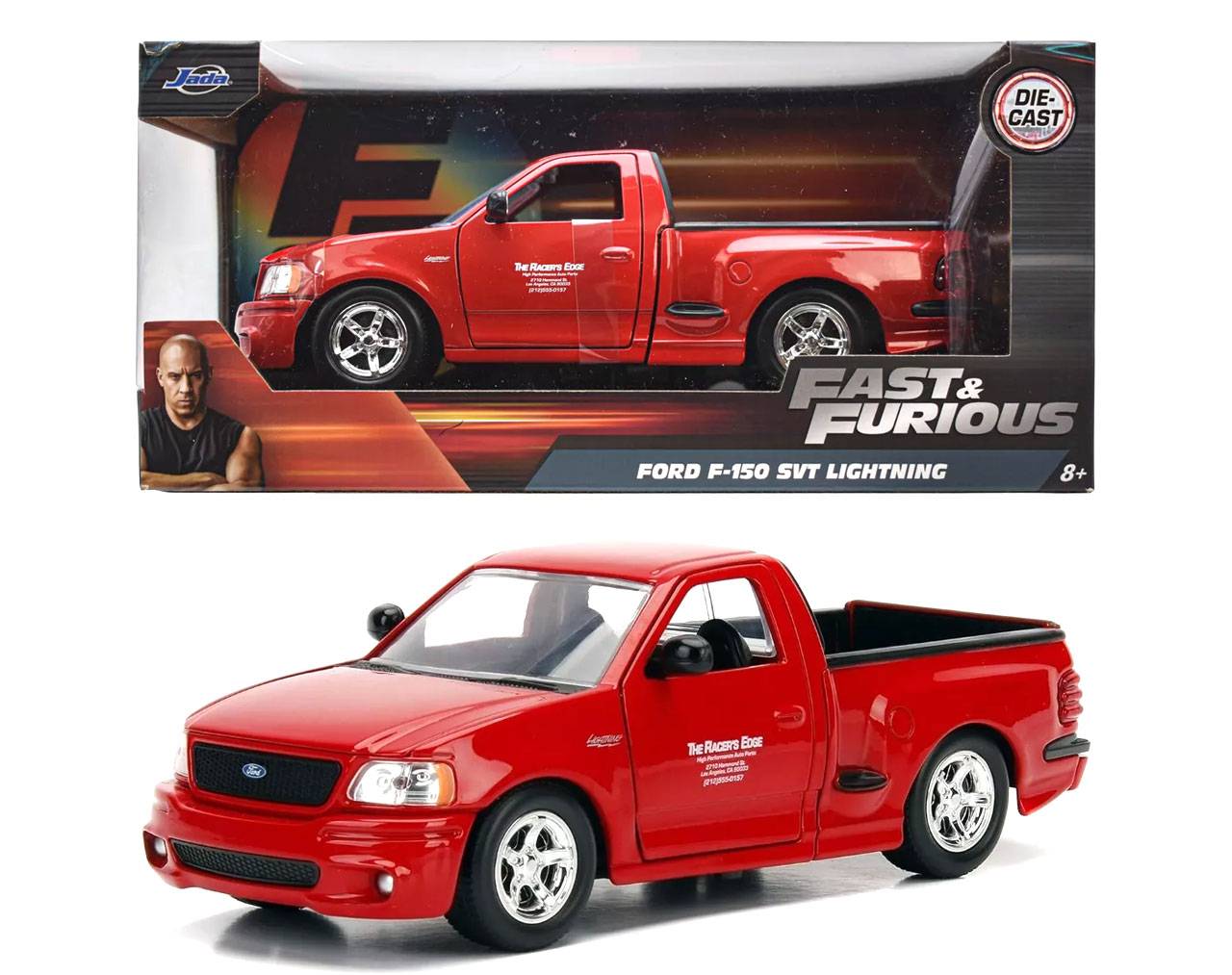 Ford F150 SVT Lighting Escala 1:32 - Fast and Furious - Die-Cast Jada Toys