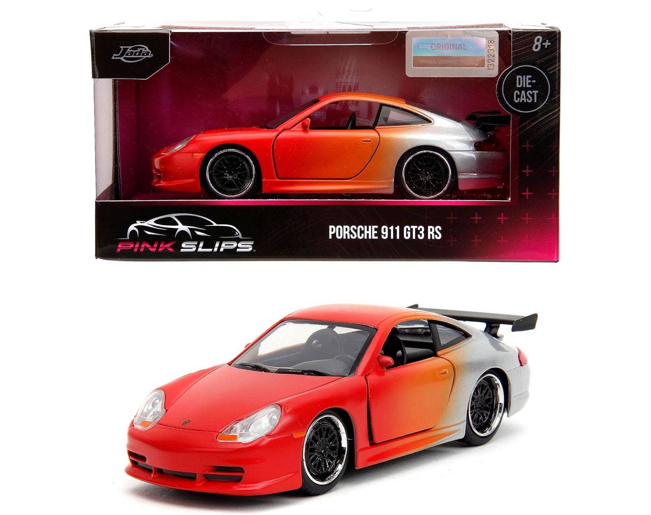 Porsche 911 GT3 (966) 1:32 - Marvel Avengers - Die-Cast Jada Toys