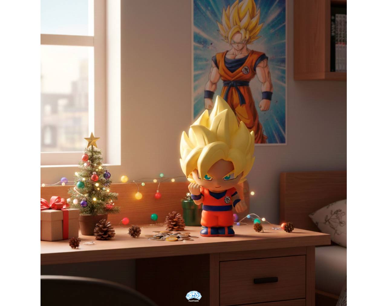 Goku Super Saiyan (Alcancía) - Dragon Ball Z Monogram