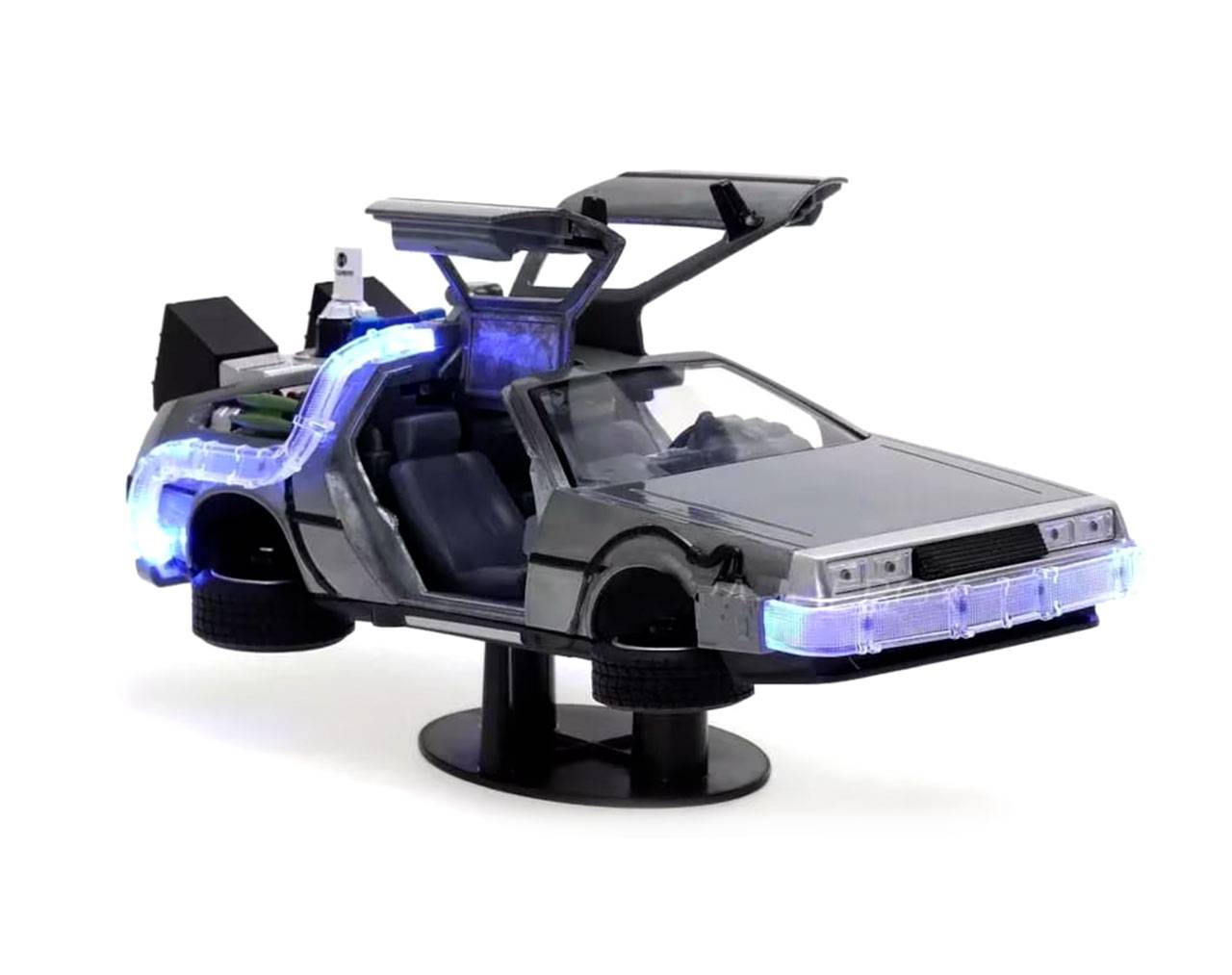 DeLorean Time Machine with light - Back to the Future Part II Hollywood Rides Jada Toys