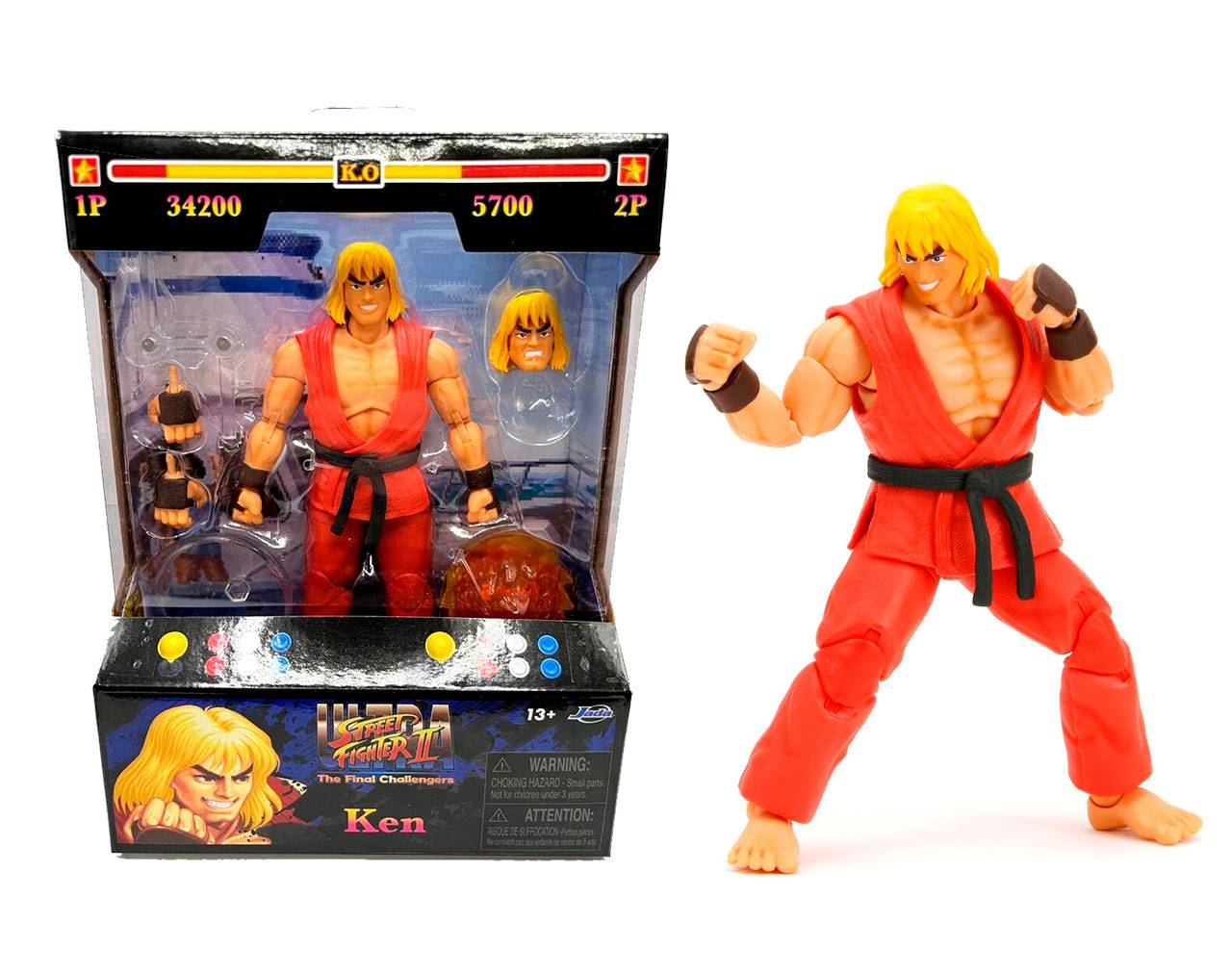 Ken Ultra Street Fighter II The Final Challengers - Action Figure Jada Toys